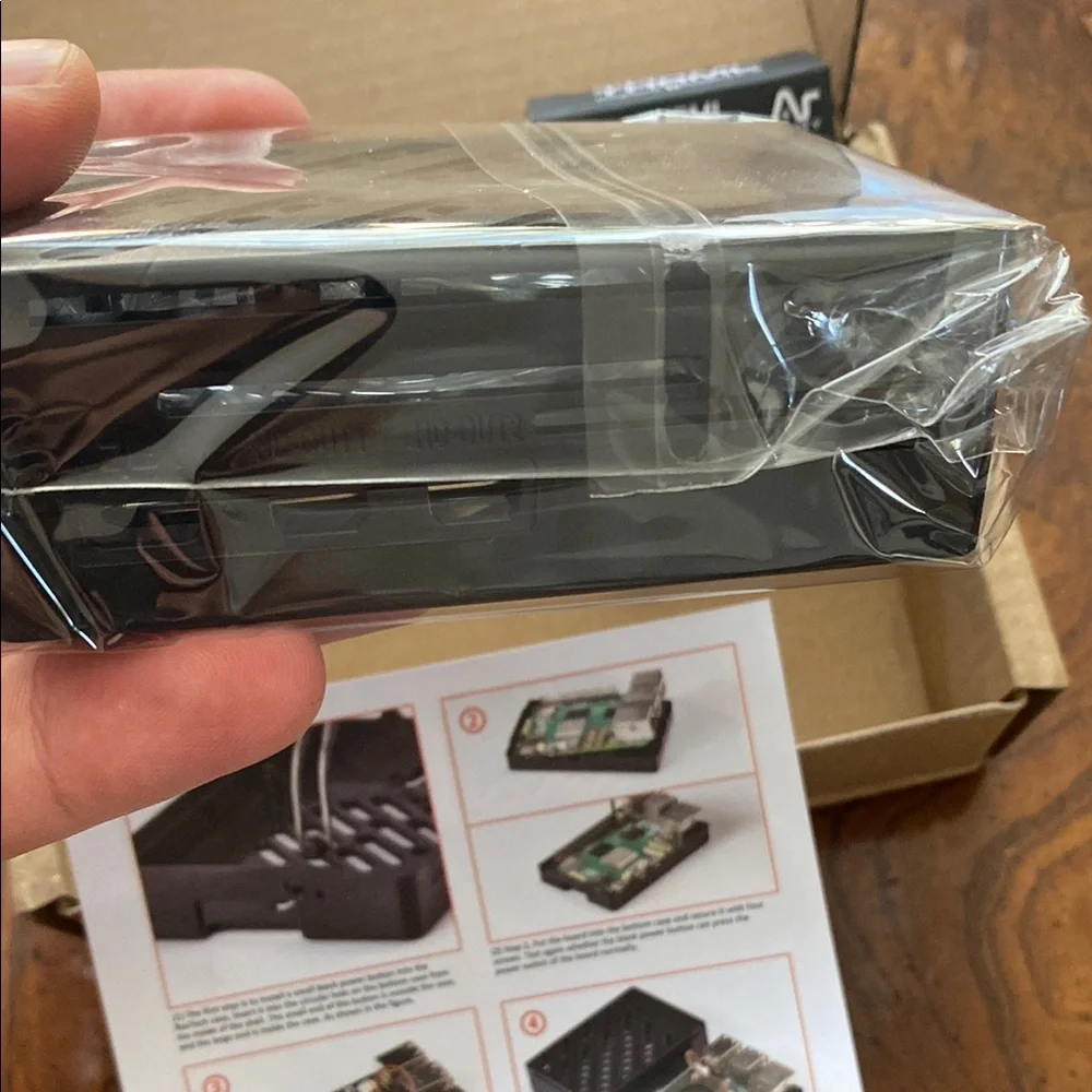 Raspberry Pi 5 Case & Fan - Black Brand New